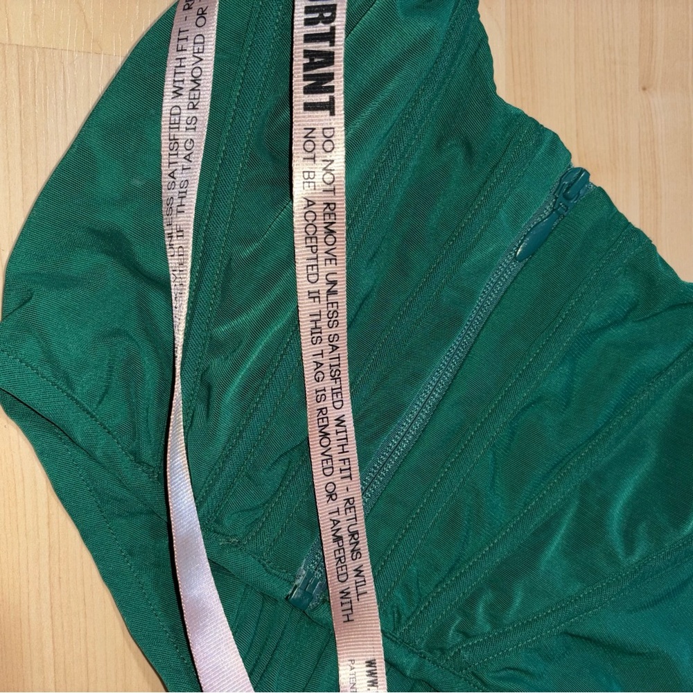 House of CB Ninetta Emerald Green Mesh Corset Top Size Small Bustier Date Night - Picture 10 of 13